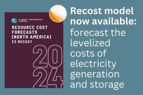 New Public Resource Cost Outlook and Cash Flow Model